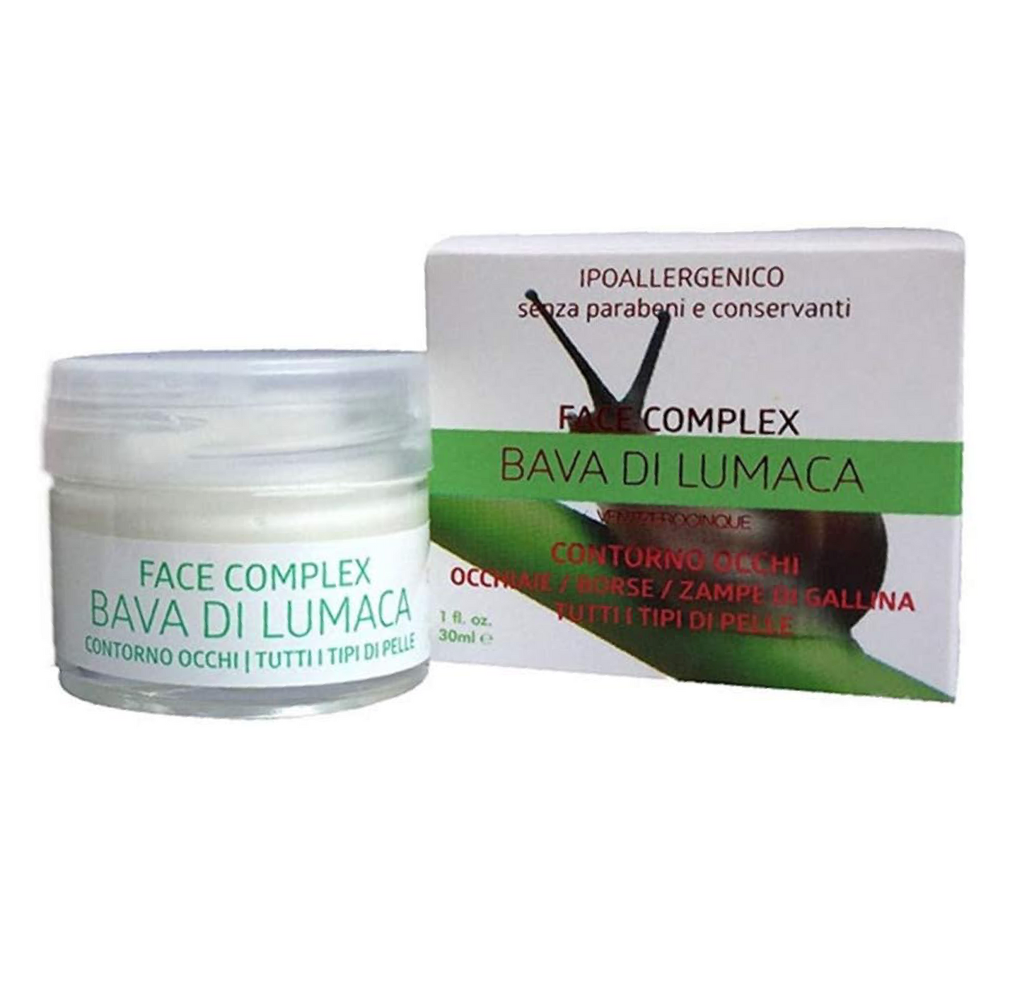 Crema Contorno Occhi alla Bava di Lumaca