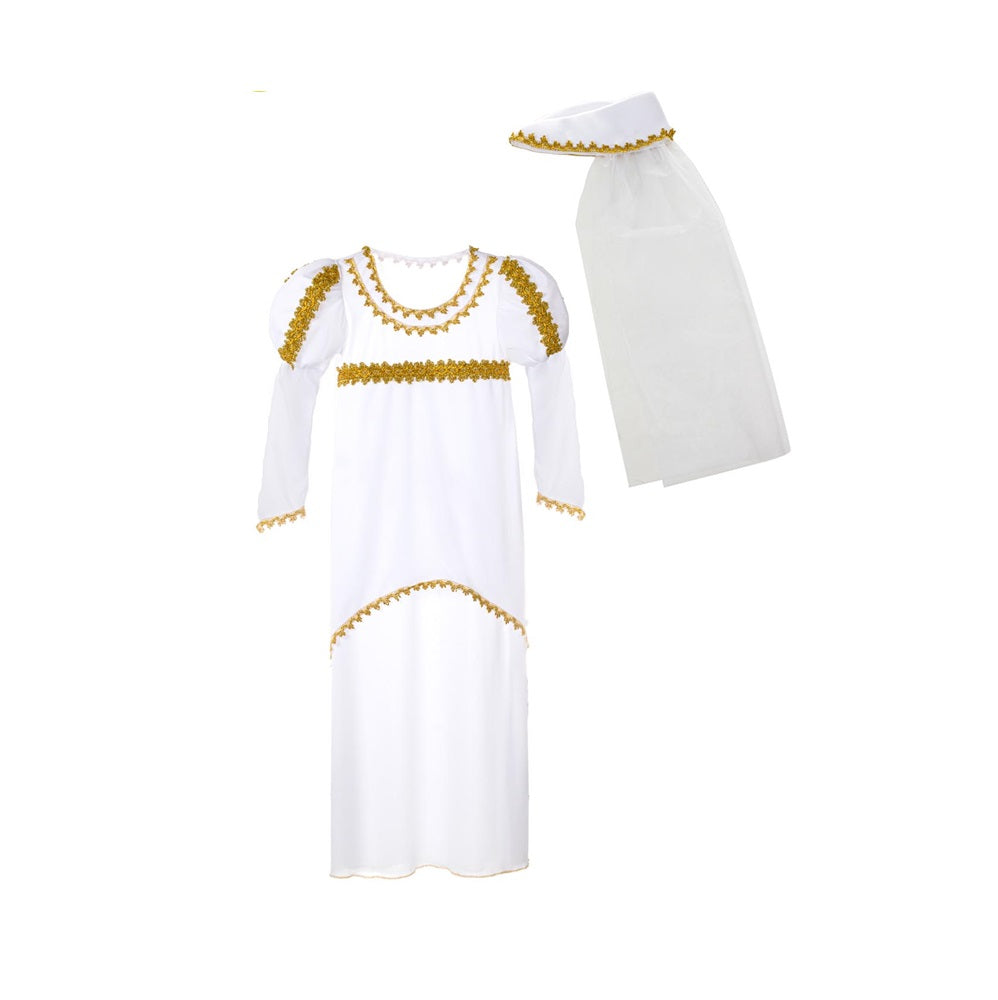 Costume Beatrice Dante Bambina Tg 9/10 anni a 13/14anni
