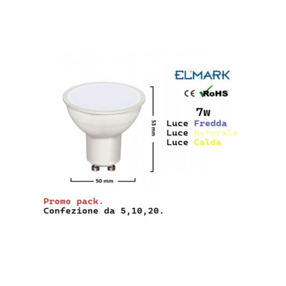 Faretto a Led GU10 7w