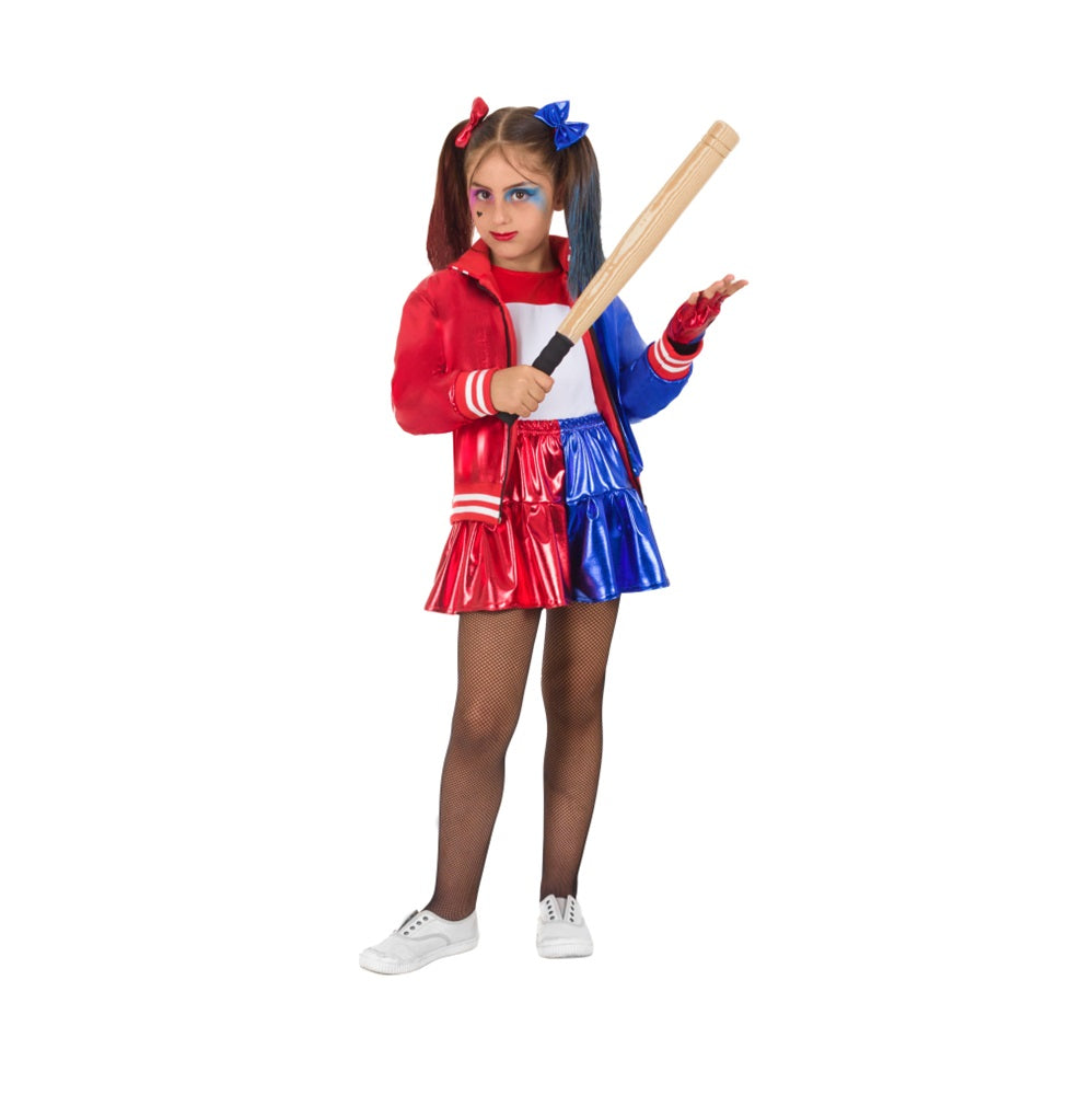 Costume Harley Quinn Tg 5/6 anni a 12/13 anni