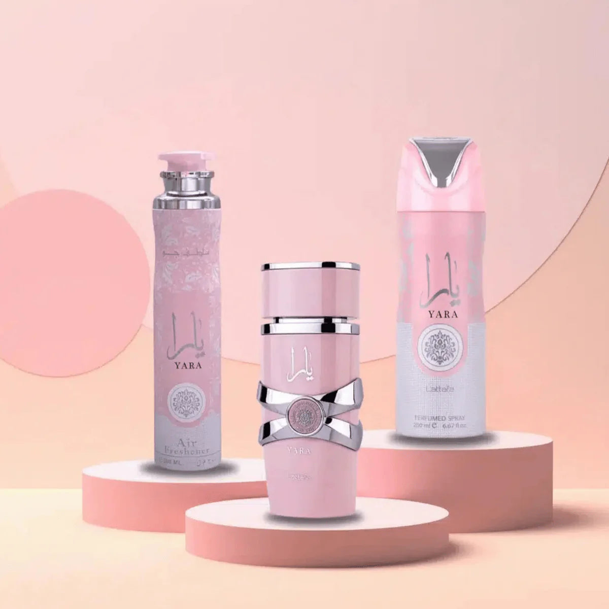 Kit Lattafa Yara - Profumo 100ml - Deodorante - Profumo Ambiente