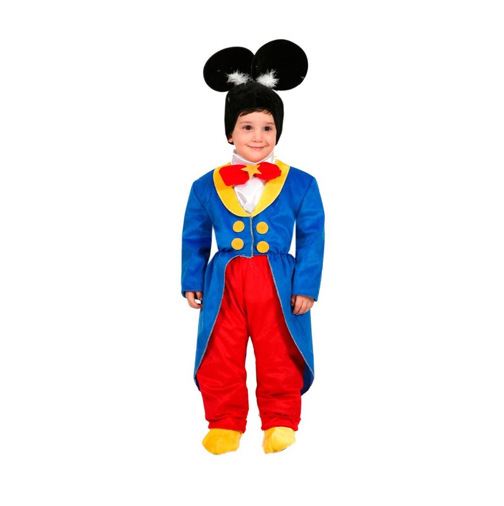 Costume Topolino Neonato Tg 13/18mesi a 25/36mesi