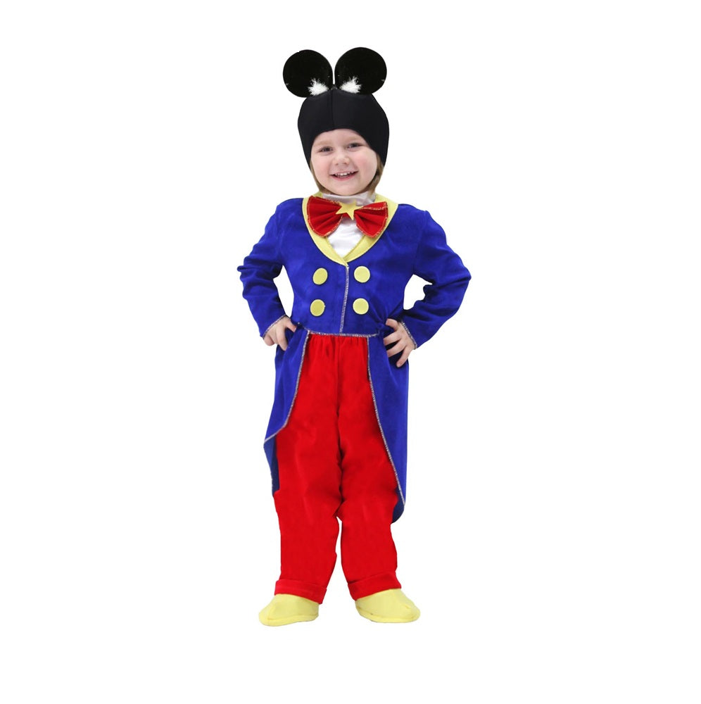 Costume Topolino Tg 3/4anni a 5/6anni