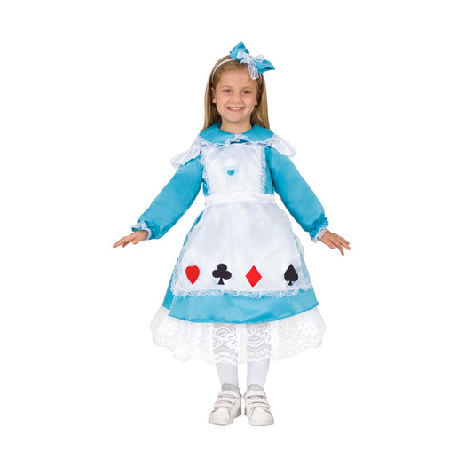 Costume Alice nel paese delle meraviglie Bambina ragazza 3/4 anni e 4/5 anni