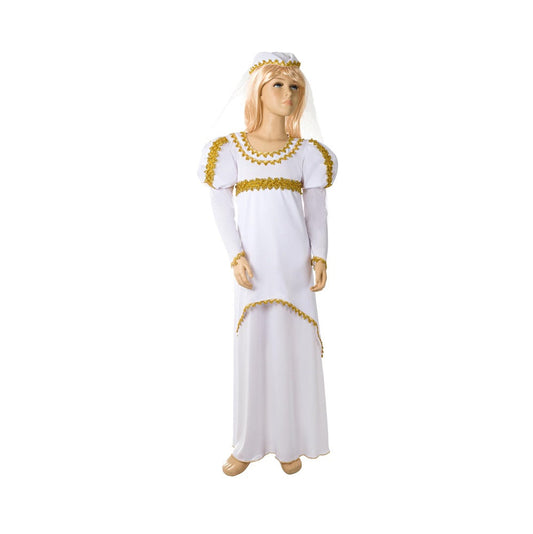 Costume Beatrice Dante Bambina Tg  9/10 anni a 13/14anni