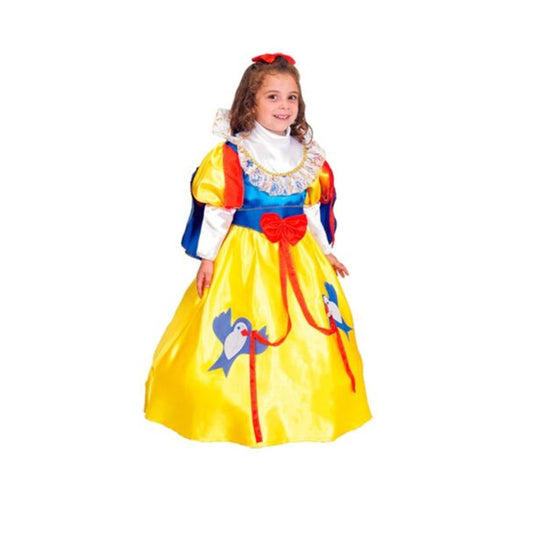 Costume Biancaneve principesse 3/4anni a 5/6anni