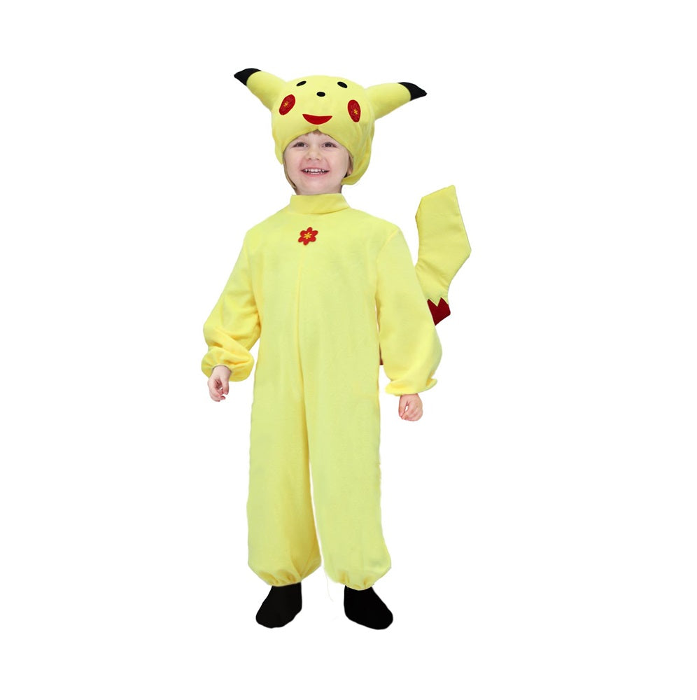 Costume Coniglietto Giallo Peluche Tg 19/24mesi a 3/4 anni