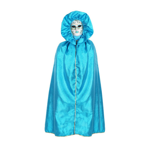 Costume Domino Turchese