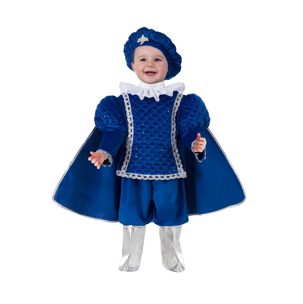 Costume Imperatore Neonato Tg 10/12mesi a 25/36mesi