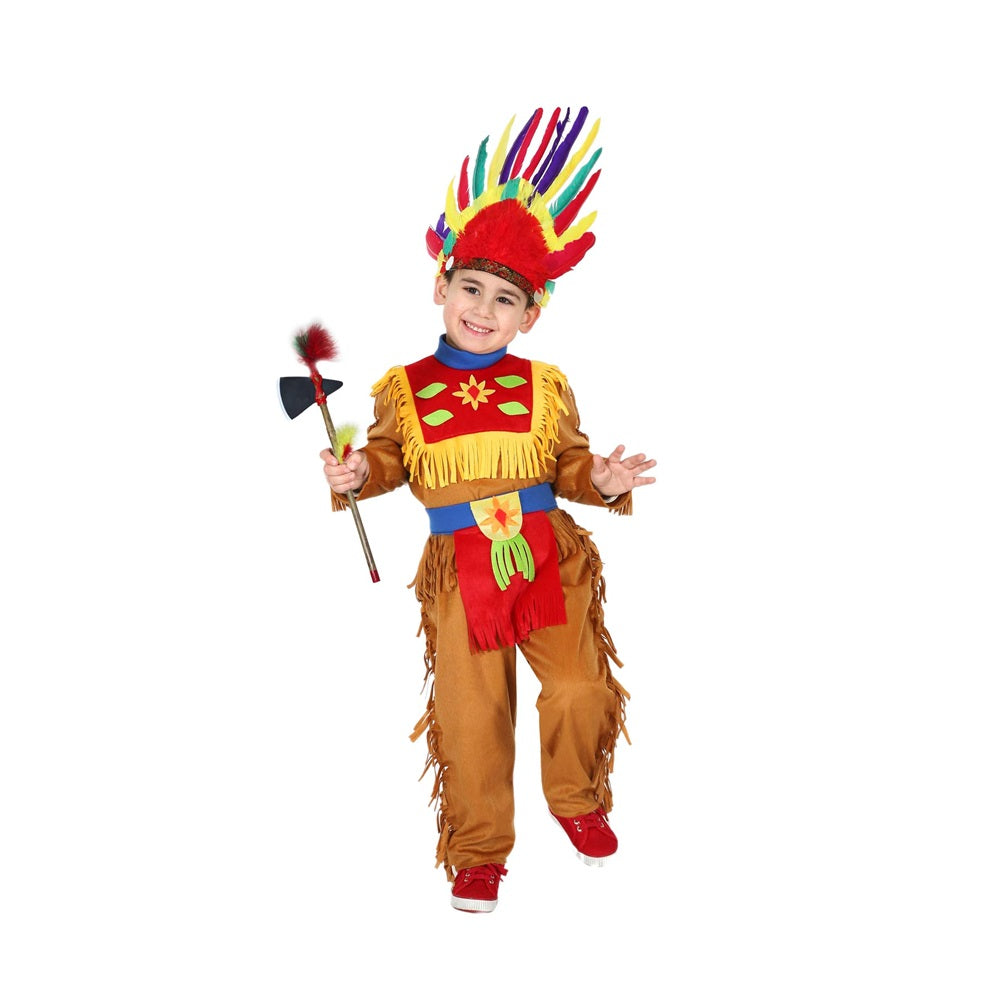 Costume Indiano bambino Tg  3/4 anni a 5/6 anni