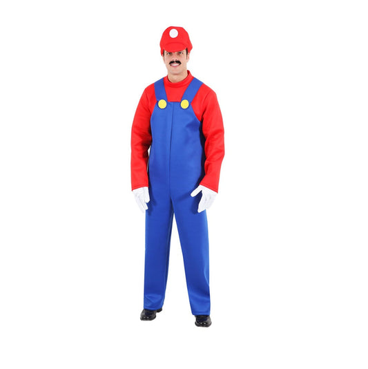 Costume Mario Adulto Tg XS a XL