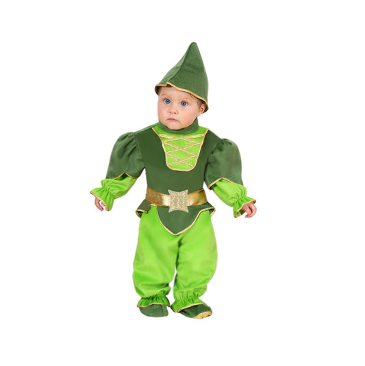 Costume Peter Pan Neonato Tg 3/6 mesi a 13/18mesi