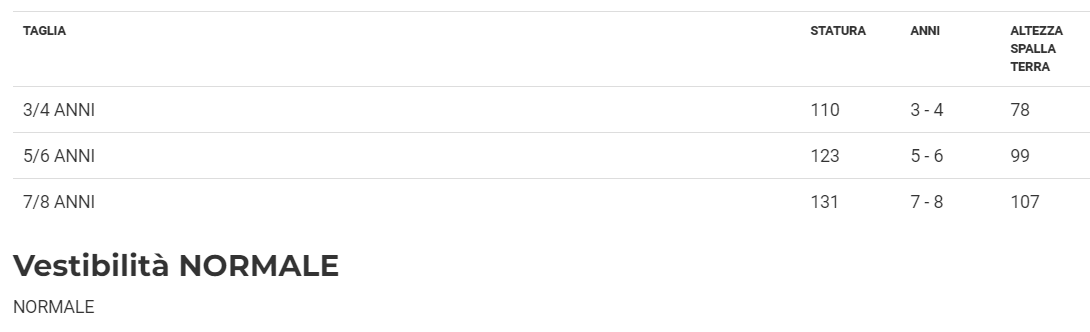 Costume Peter Tg 3/4 anni a  7/8 anni