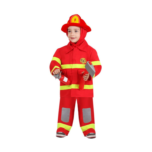 Costume Pompiere neonato  Tg 13/18mesi a 25/36mesi