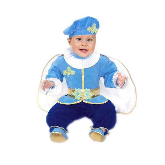 Costume Principe Azzurro neonato 3/6 mesi a 13/18 mesi