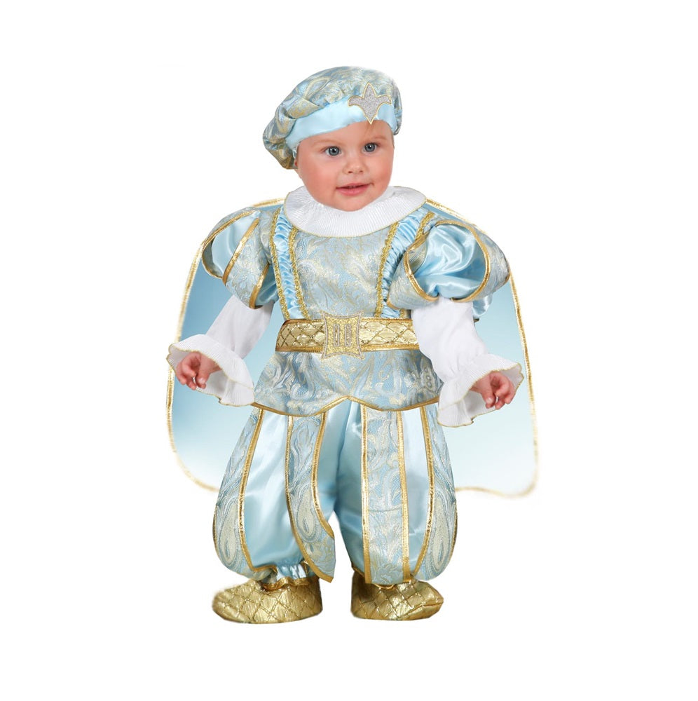 Costume Principe Azzurro Neonato Tg 0/3mesi a 13/18mesi