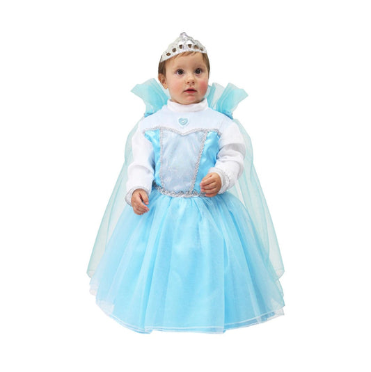 Costume Principessa della Neve Tg 13/18mesi a 25/36mesi