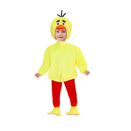 Costume Pulcino Peluche Tg 7/9mesi a 19/24mesi