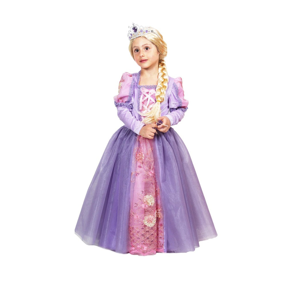 Costume Raperunzel Tg 3/4 anni a 5/6 anni