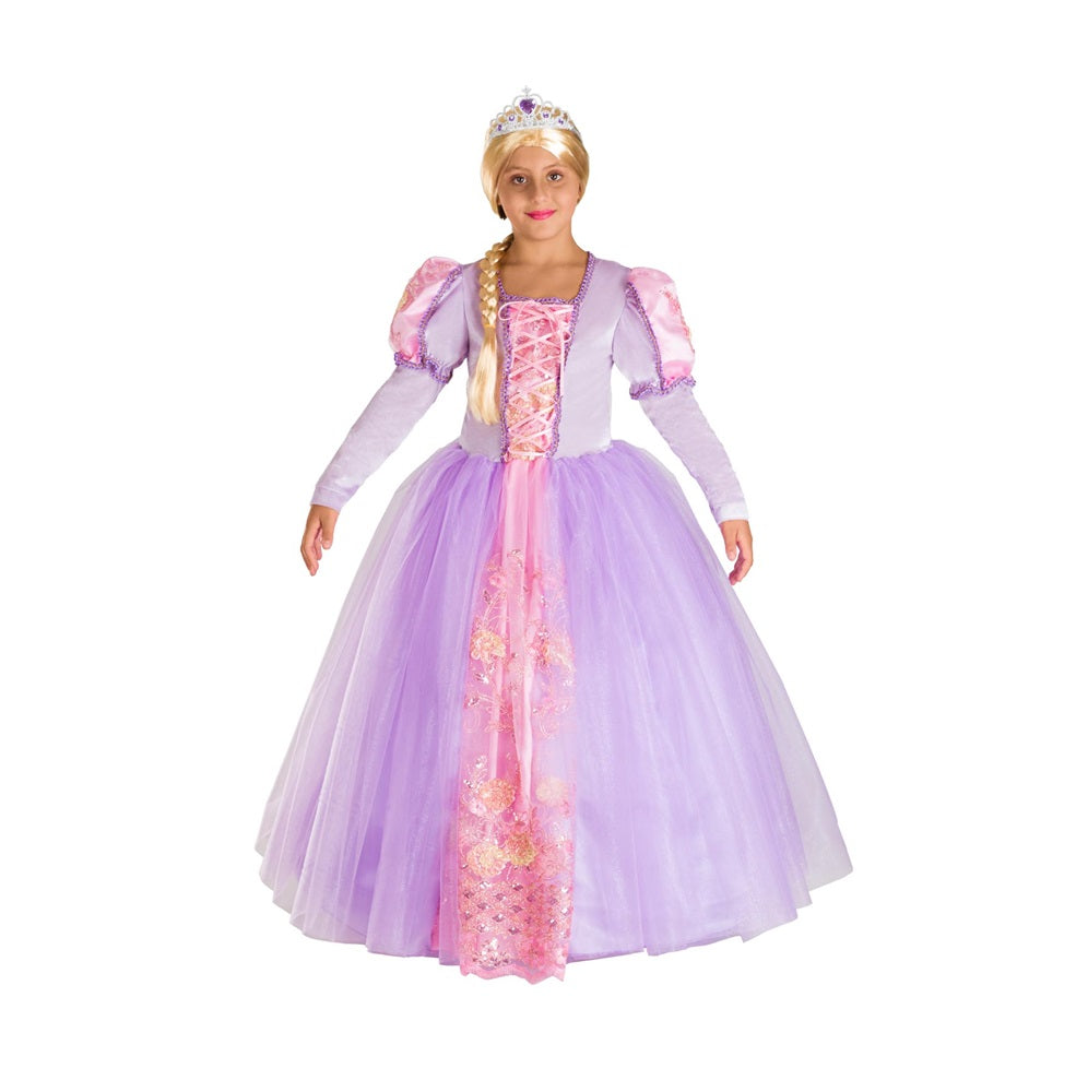Costume Raperunzel Tg 5/6anni a 10/11anni