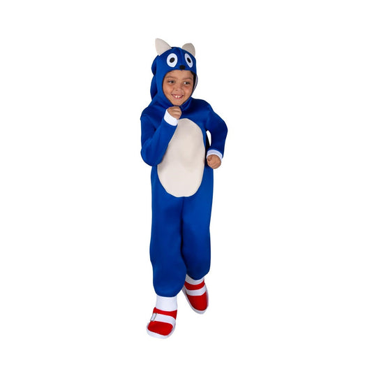 Costume Riccio blu Tg 5/6anni a 10/11anni