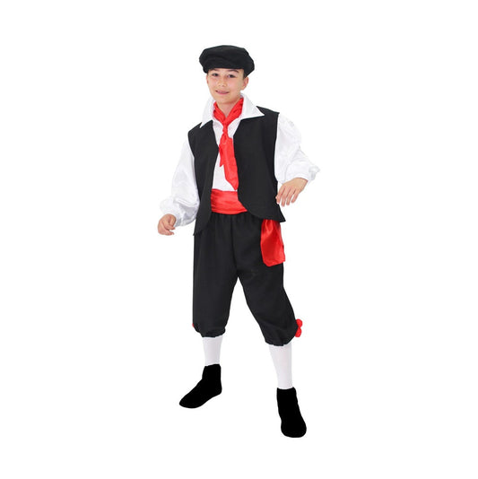 Costume Tarantella Bambino tg 5/6 anni a 12/13anni