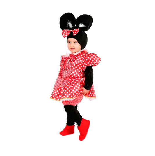 Costume Topolina Tg 3/4anni a 5/6anni