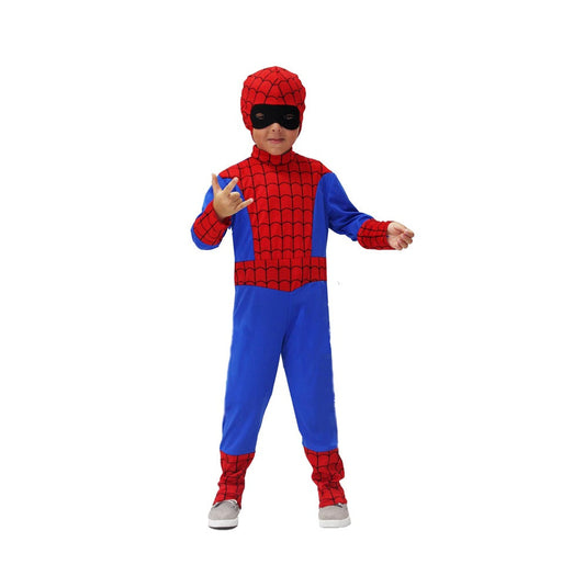 Costume Uomo Ragno Bambino Tg 3/4 anni a 9/10 anni