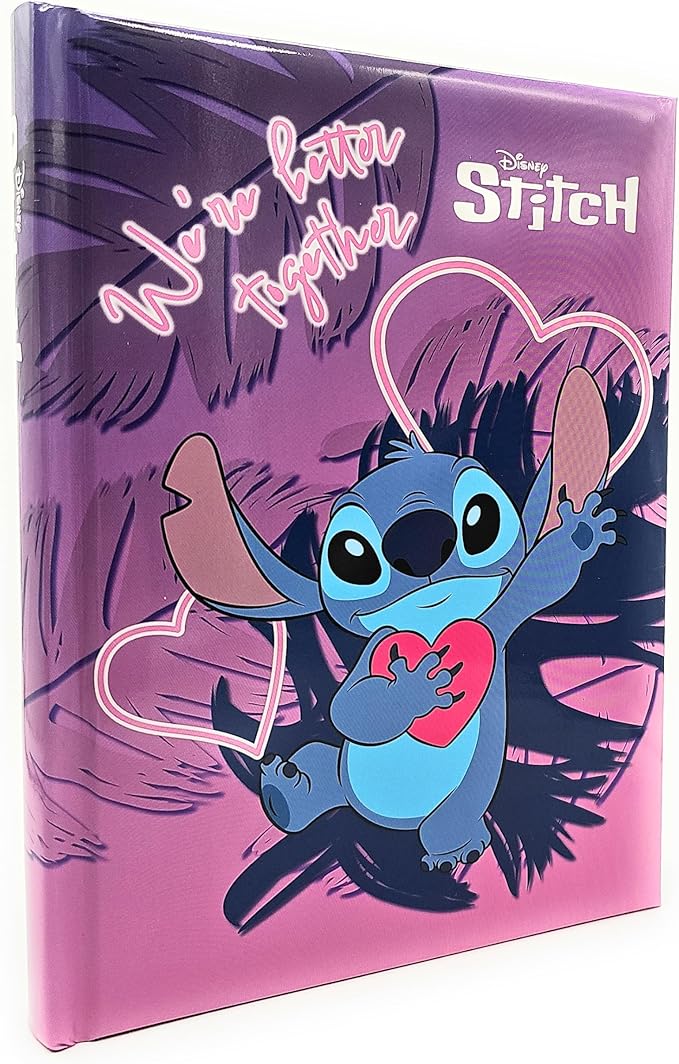 Diario Scuola Stitch 2025/2026 10 Mesi Cutie e Fluffy