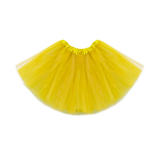 Gonna Tulle Gialla Bambina