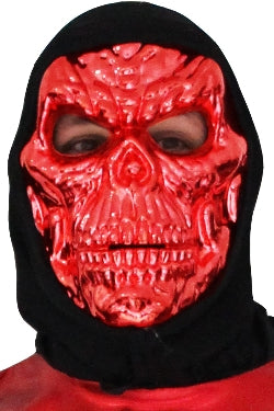 Maschera Teschio metallizzata Taglia Unica