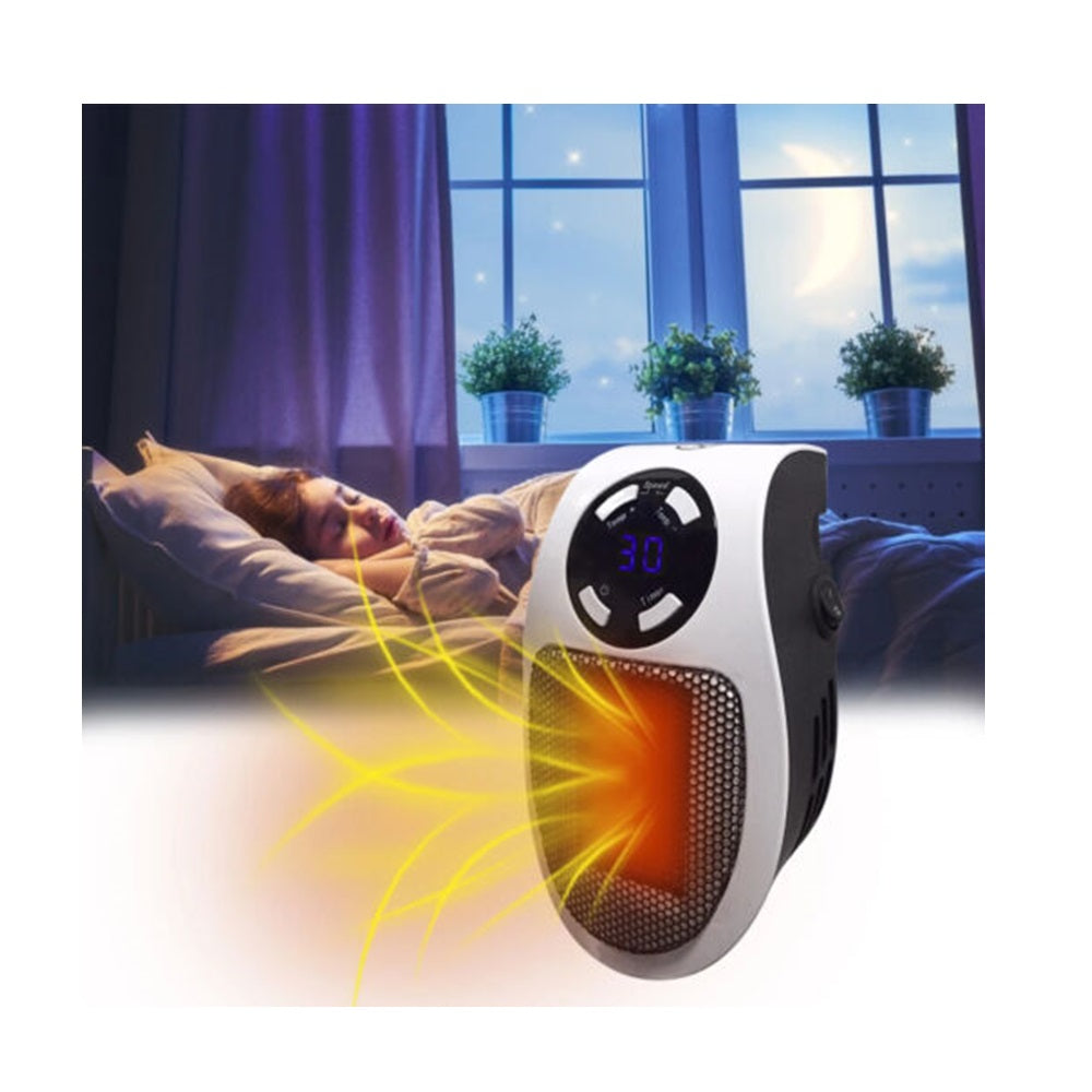 Mini Termoventilatore da parete elettrico