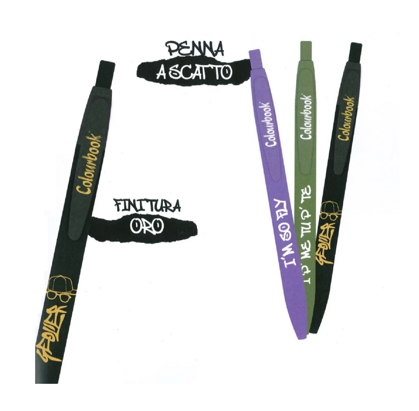 Set Penne a Scatto Geolier 3pz