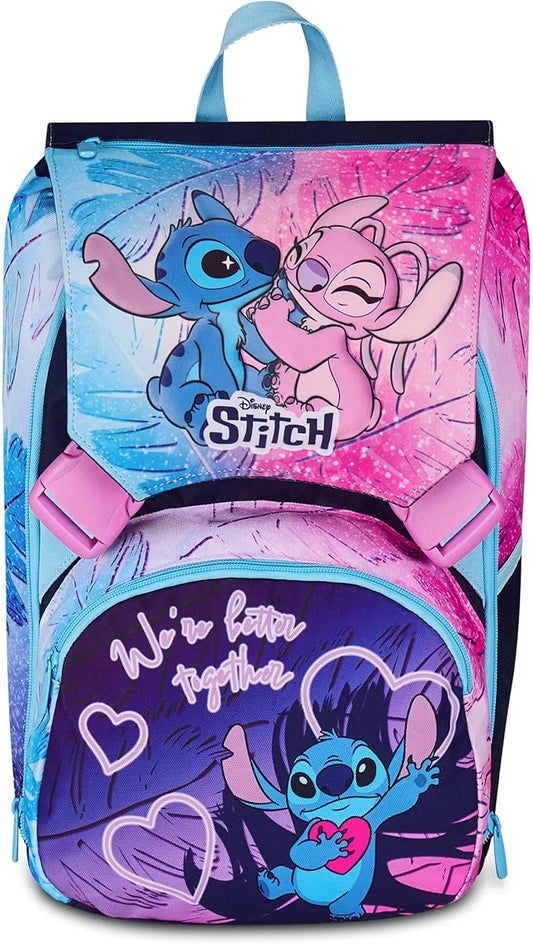 Zaino Stitch Estendibile Cutie e Fluffy