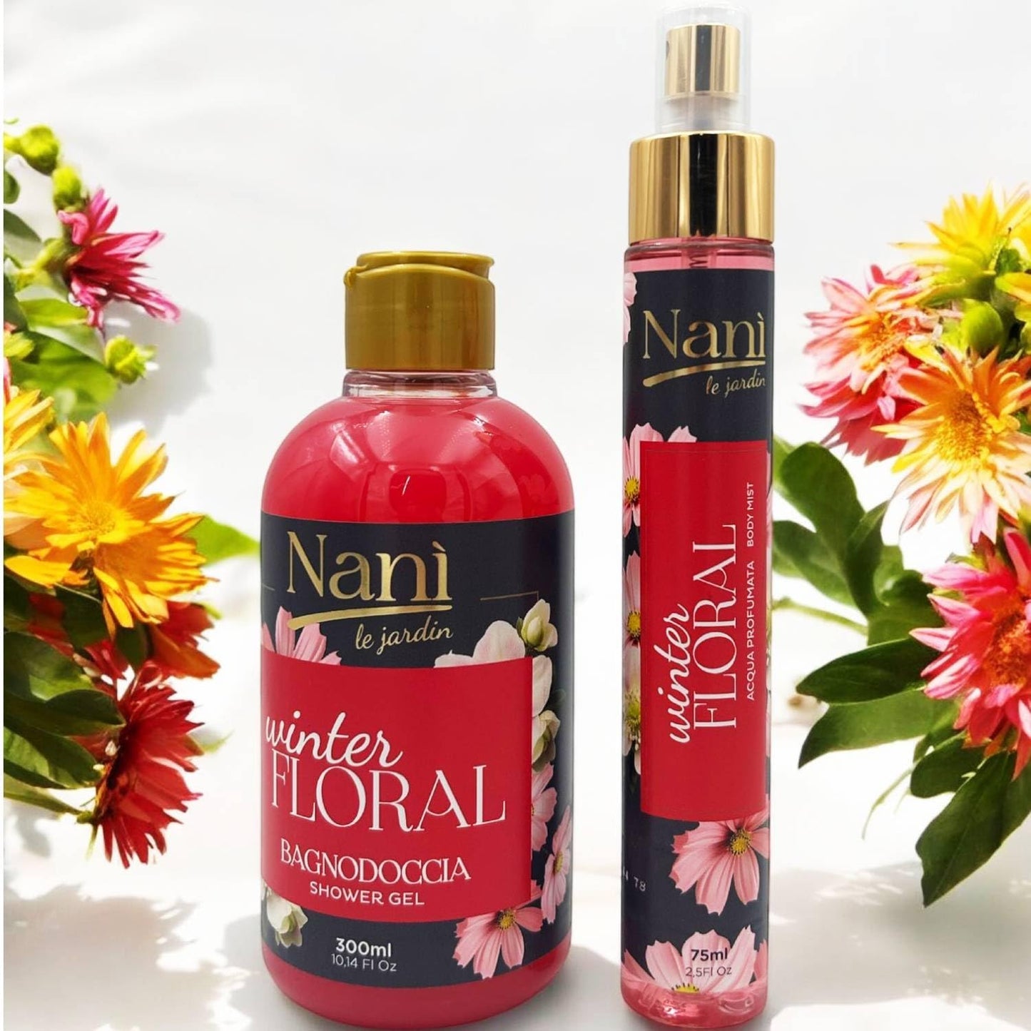 Le Jardin Winter Floral – Cofanetto 75ml Eau de Parfum + 300ml Bagnodoccia