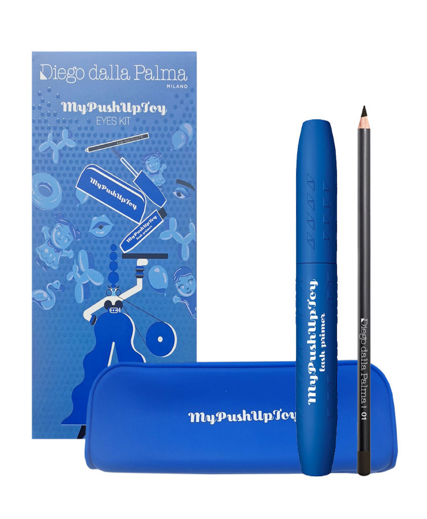 MyPushUpToy Pochette 2025 – Mascara + Matita Occhi + Pochette Trucco