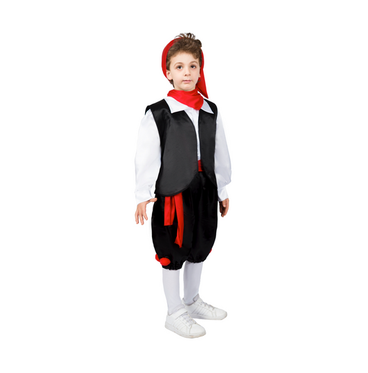 Costume Tarantella Baby tg 3 a 5anni