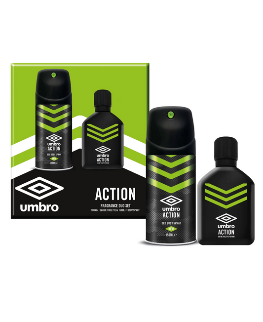 Umbro Action Cofanetto – EDT 100ml + Deodorante 150ml