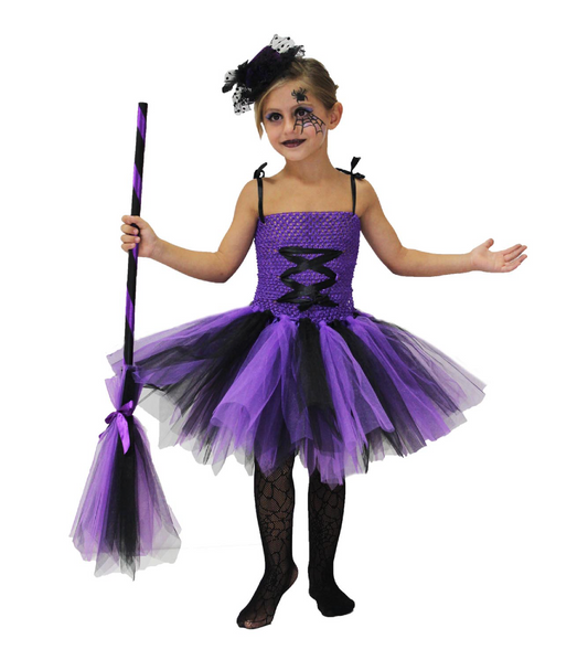 Costume Strega Bambina Tg 3/6 anni