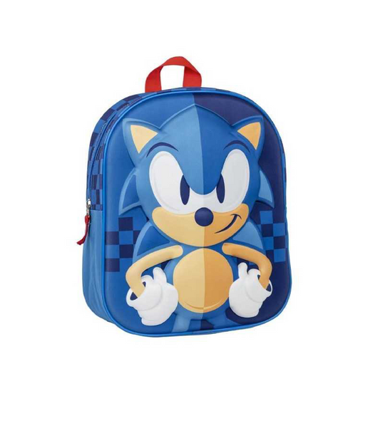 Zaino Asilo Sonic 3D