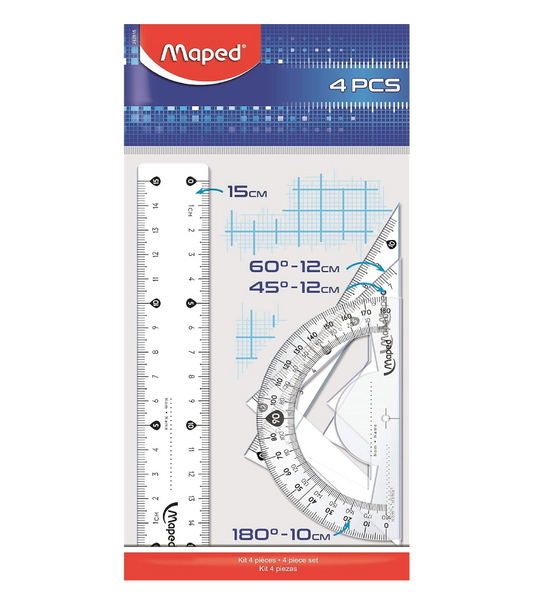 Kit Disegno 4 Pezzi