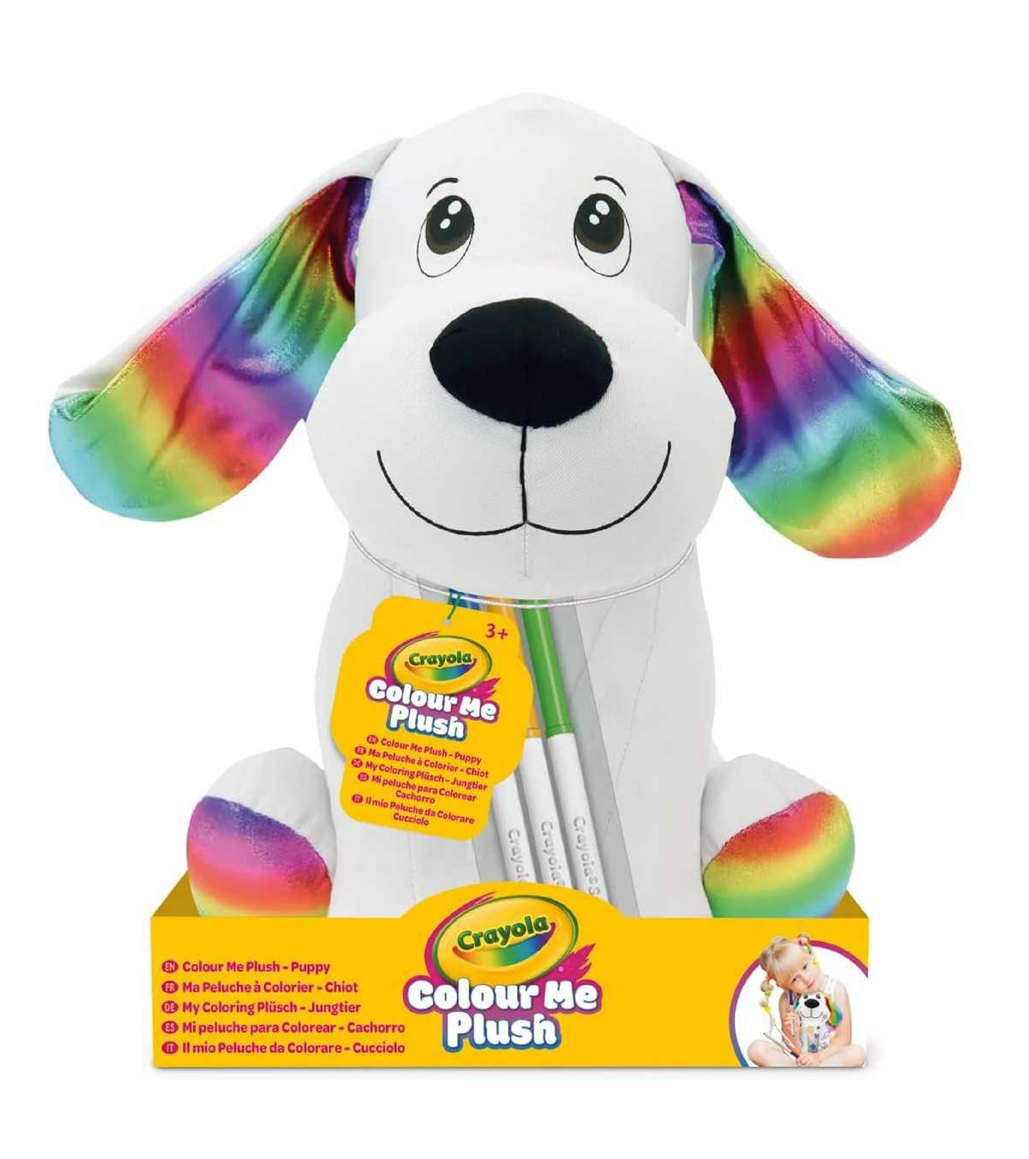 Il mio peluche da colorare cucciolo di cane