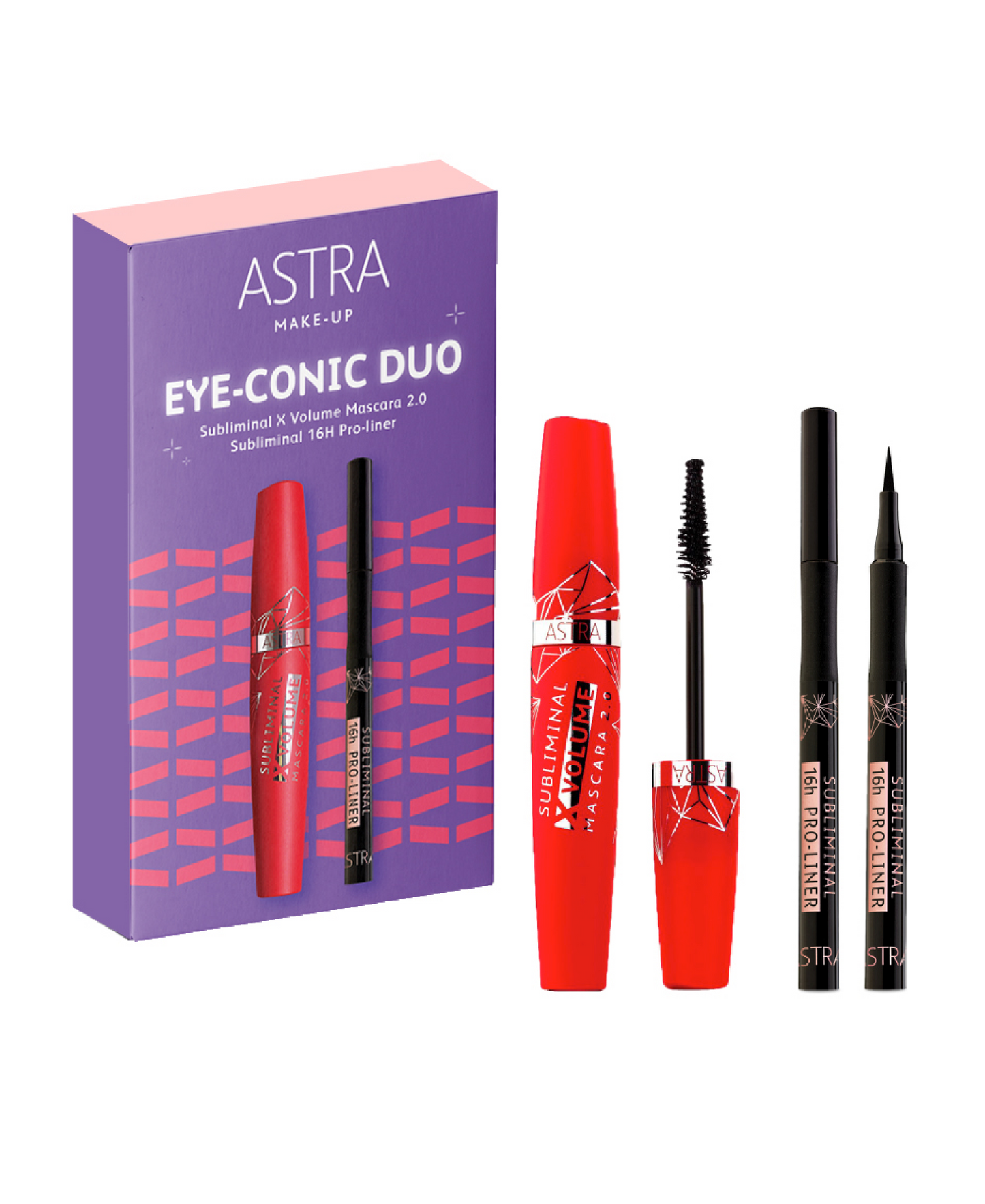 EYE-CONIC DUO Cofanetto Trucco – Mascara Subliminal + Pro-Liner 16H