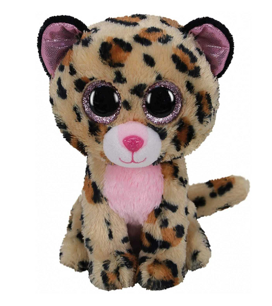Peluche Livvie Leopardo TY Beanie Boos 15 cm