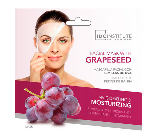 Maschera Viso ai Semi di Uva -  Antiossidante e Rivitalizzante