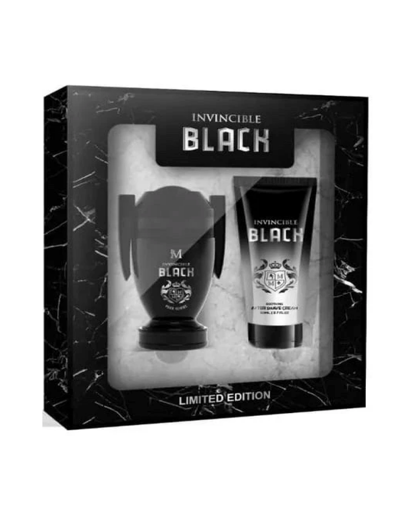 Cofanetto Invincible Black – Eau de Parfum + After Shave Cream