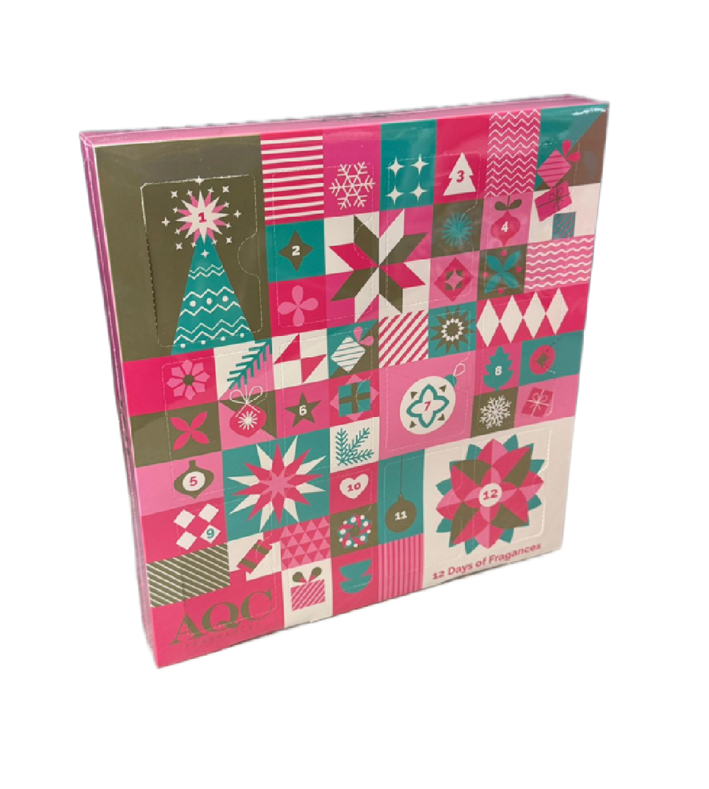 Calendario Avvento 2025 Donna – 12 Mini Profumi AQC
