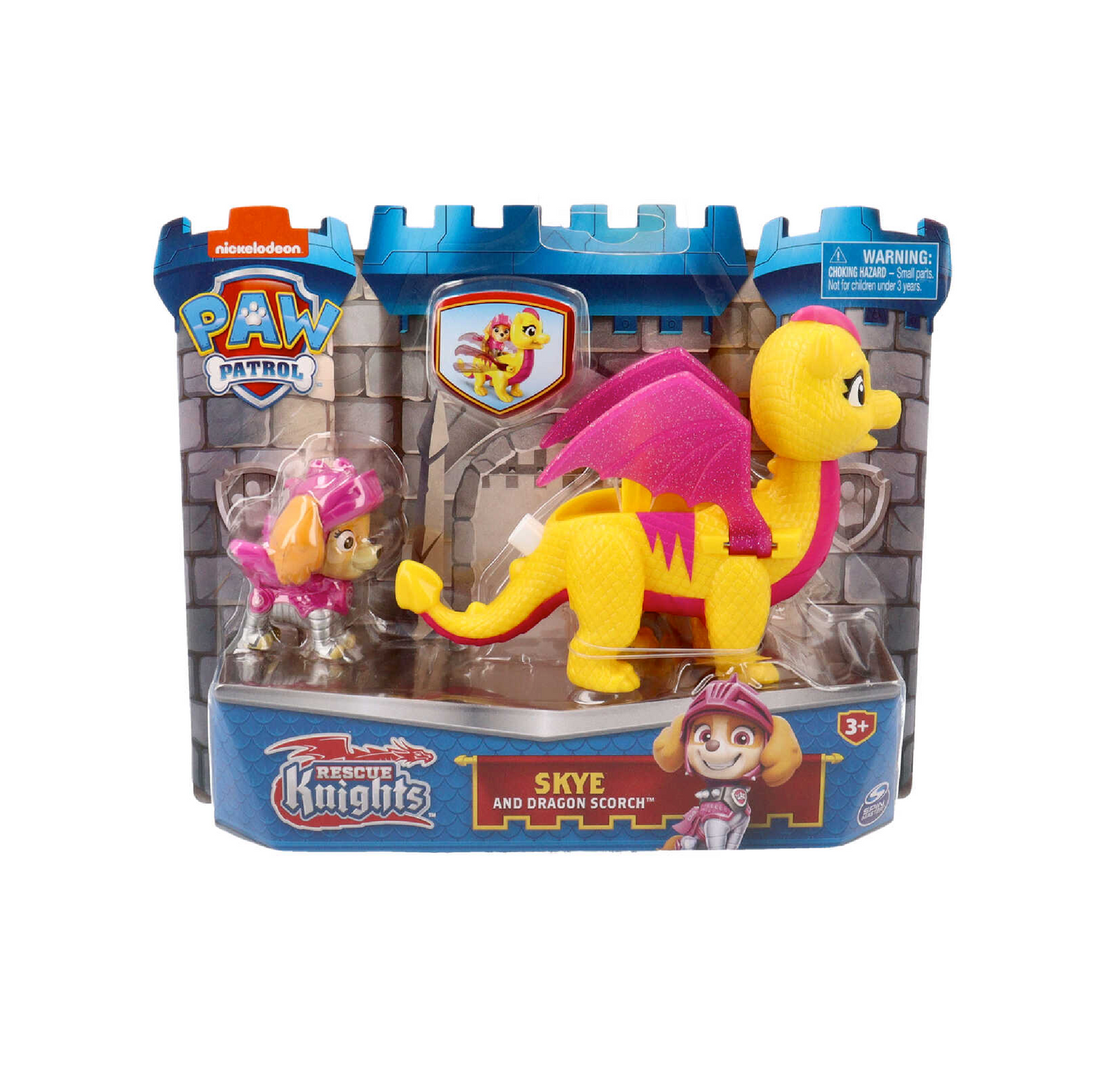 Paw Patrol Skye and Dragon Cuccioli Rescue Knights