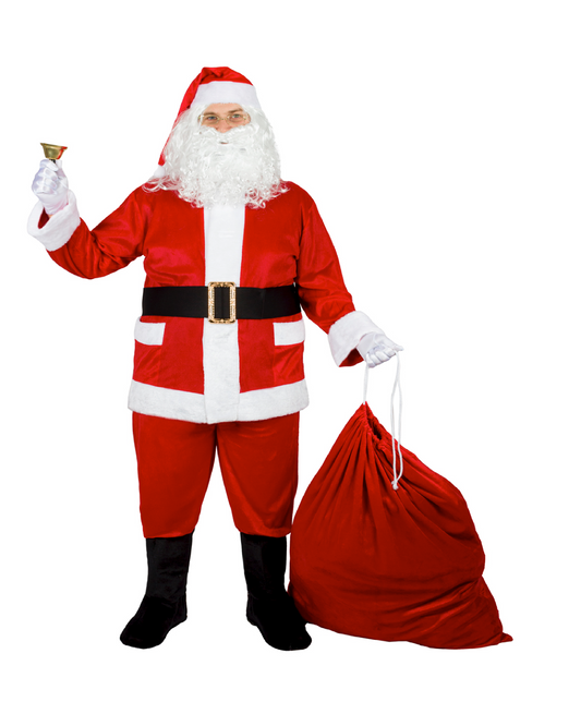 Costume Babbo Natale Adulto Da M a 5XL