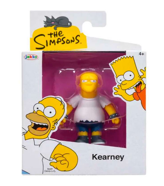 The Simpsons Kearney Zzyzwicz – Action Figure da Collezione Personaggio 6,5 cm